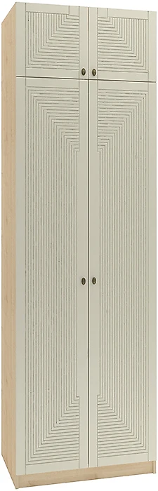 Распашной шкаф высотой 2,4 м  Фараон Д-5 Дизайн-1
