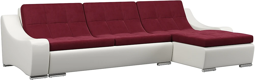 Красный модульный диван Монреаль-8 Марсал