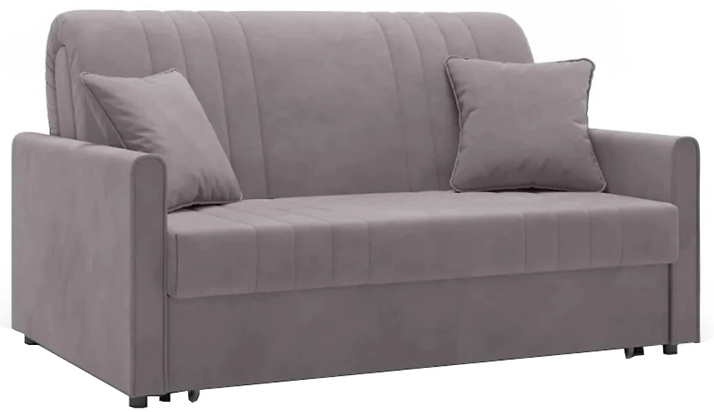 Прямой диван серого цвета Турин