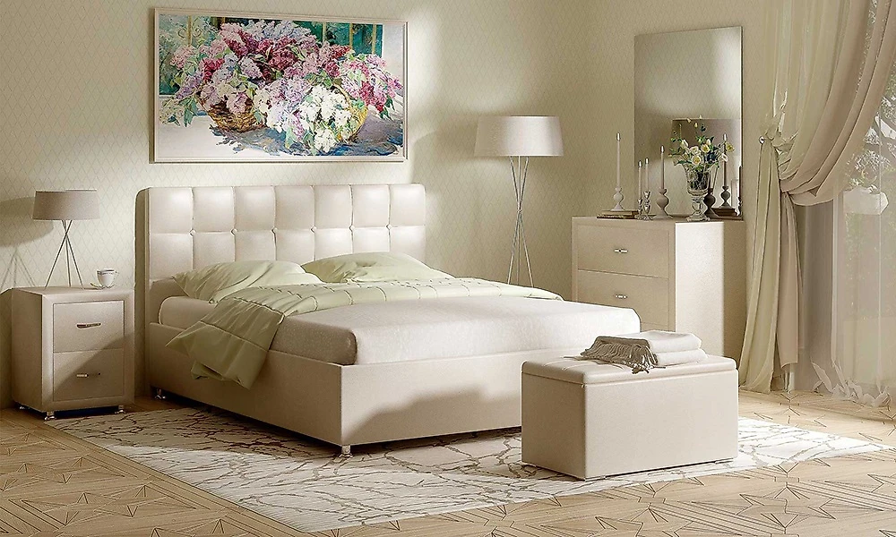Кровать в современном стиле Tivoli-3 - Афина 120х200 с матрасом