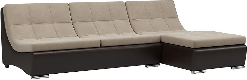  угловой диван с оттоманкой Монреаль-1 Милтон