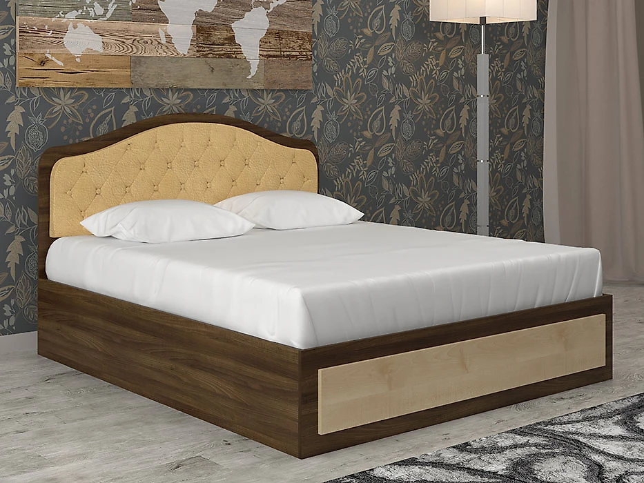Двуспальная кровать Луиза-2 КС2 Дизайн-2