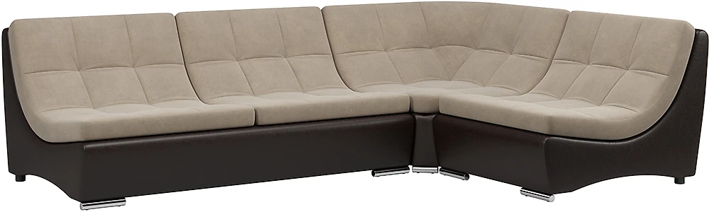 Угловой диван из ткани антикоготь Монреаль-4 Милтон