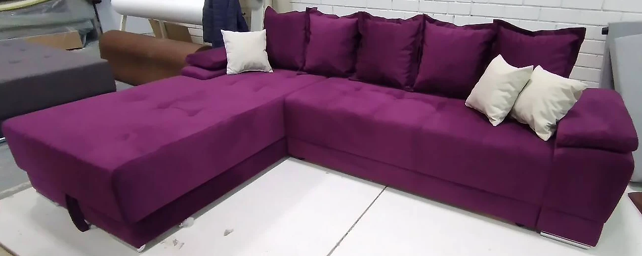 Угловой диван с подушками Nordviks (Модерн) арт.123457