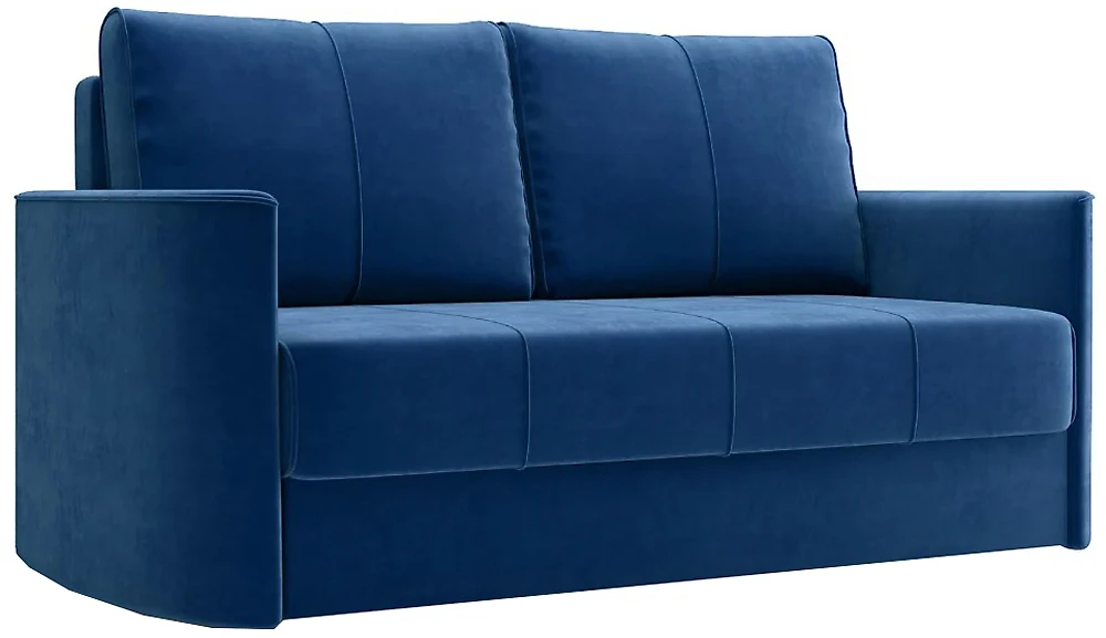 Синий прямой диван Колибри Дизайн 2