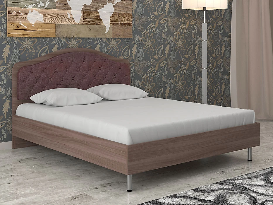 Двуспальная кровать Луиза-3 КС2 Дизайн-2