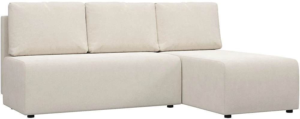 Угловой диван для гостиной Сеул Плюш Крем