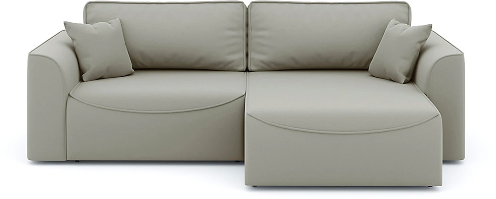 Угловой диван с подушками Рафаэль Плюш Дизайн-12