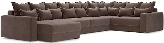 Коричневый диван Омега-П Дизайн 4