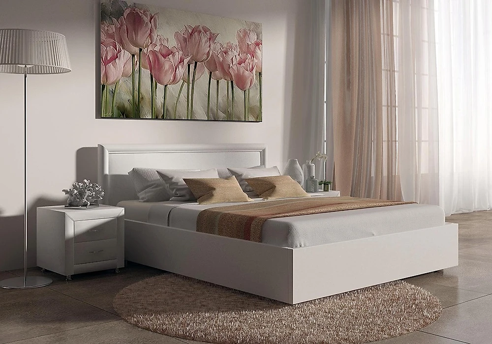 Двуспальная кровать с матрасом в комплекте Bergamo-3 - Сонум (Bergamo-3) 120х200 с матрасом