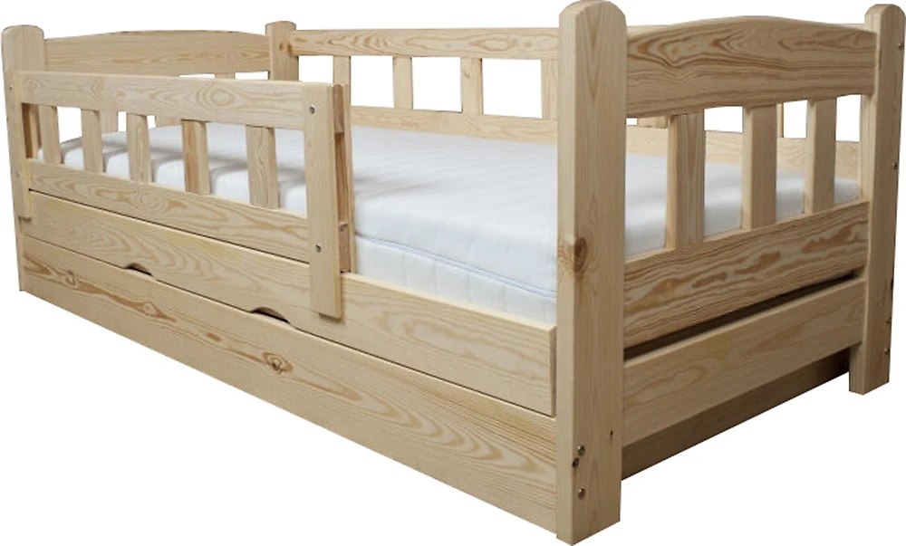 Детская кровать для девочек Ассоль деревянная
