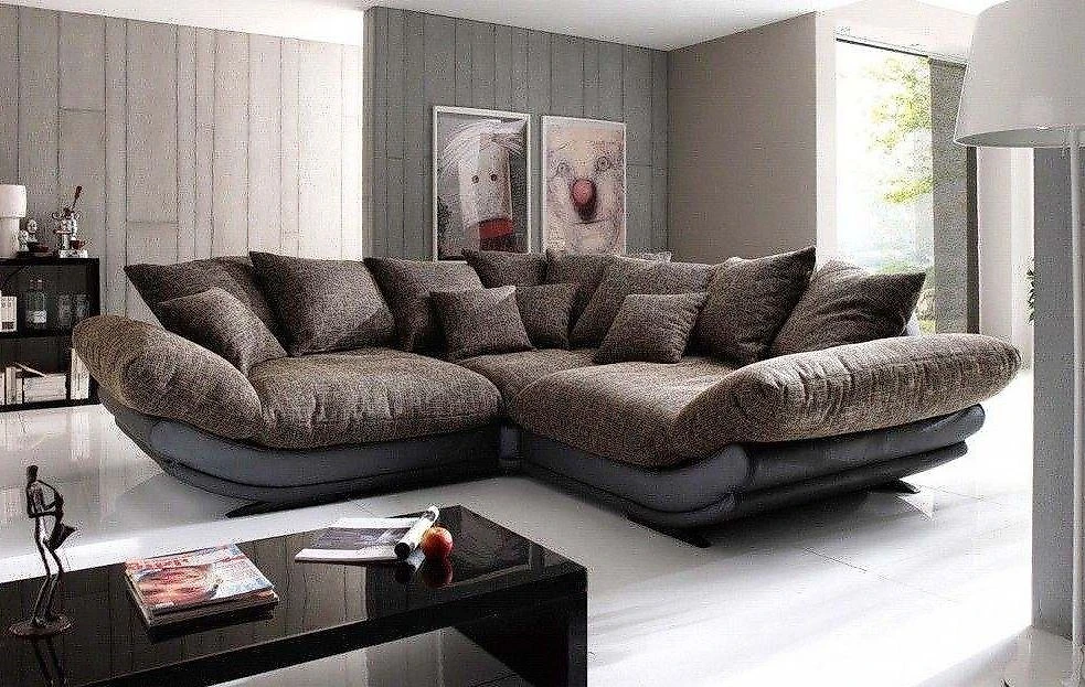 Угловой диван в классическом стиле Авиньон Кантри Браун Мини