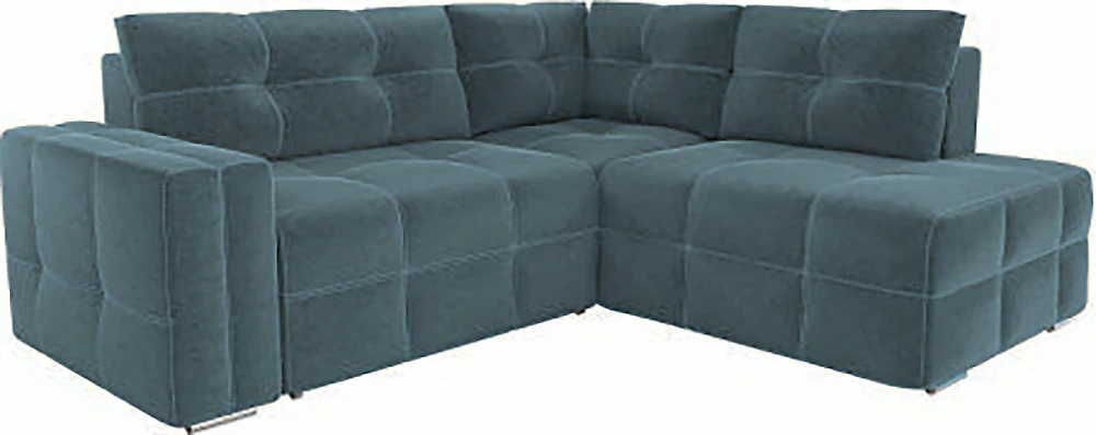 Модульный диван с оттоманкой  Леос Плюш Бриз