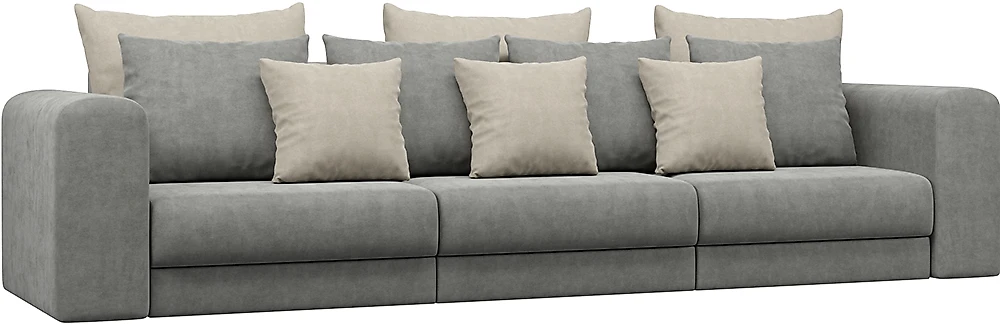 Модульный диван из велюра  Манхеттен-2 Дизайн 5