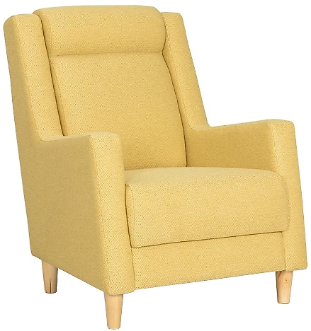 кресло желтого цвета Дилан Дизайн 4