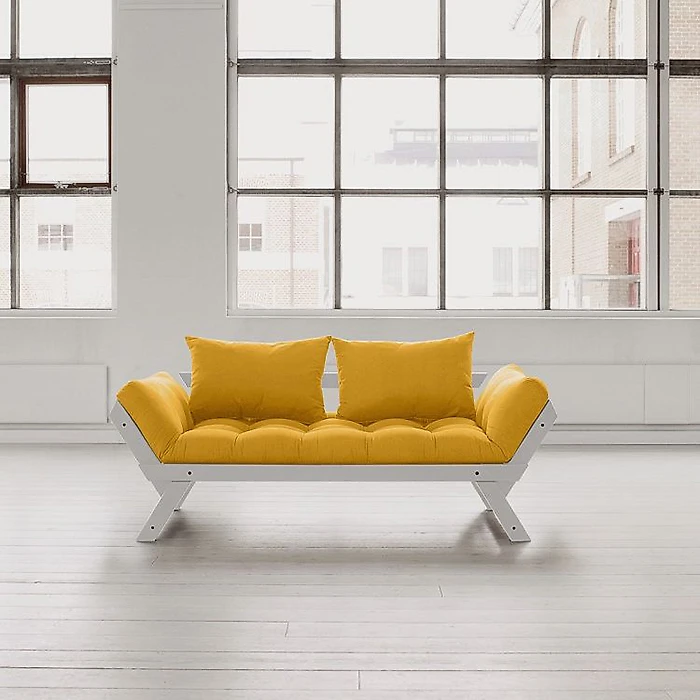 диван белого цвета Делис-2 Дизайн-1