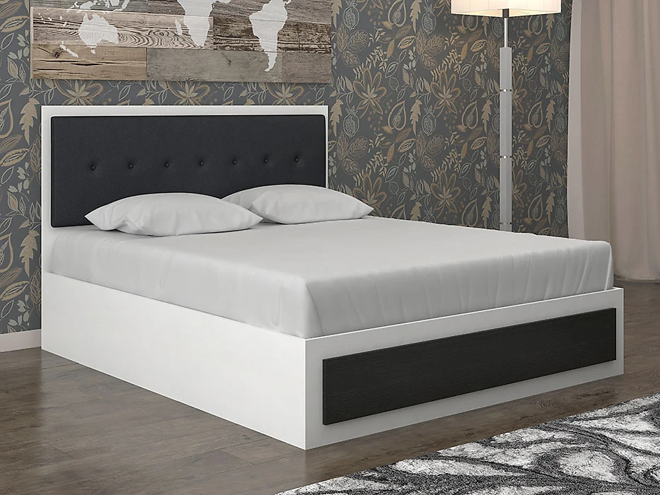 Высокая односпальная кровать  Луиза-2 П Дизайн-2