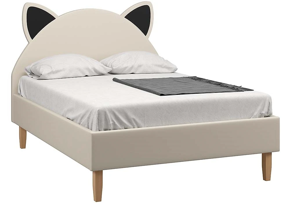 Односпальная кровать без ящиков Китти Милк
