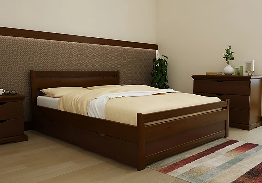 кровать в стиле минимализм Августина-10