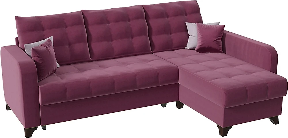 Угловой диван с левым углом Беллано (Белла) Плум