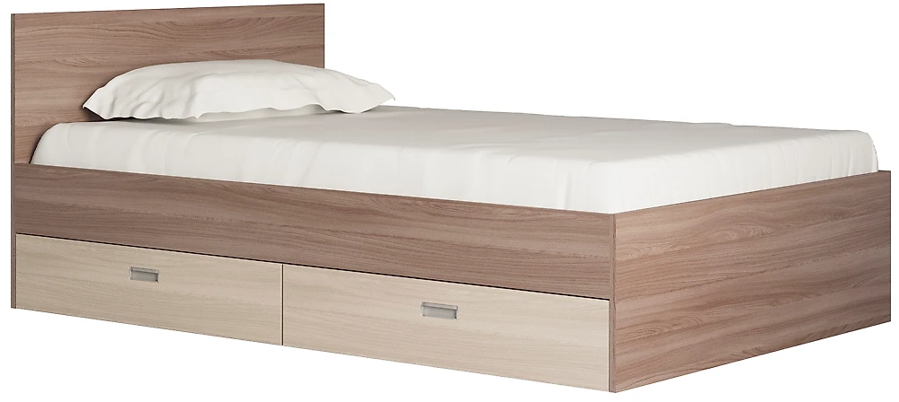 Кровать в современном стиле Виктория-1-120 Дизайн-3