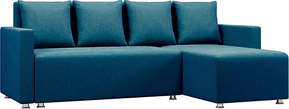 Узкий угловой диван Каир с подлокотниками Дизайн 1