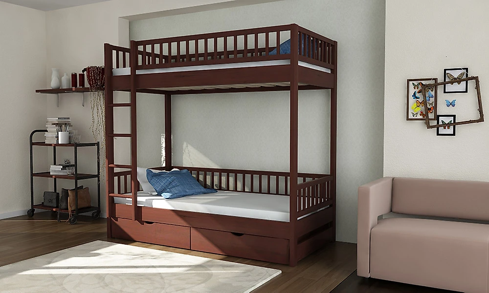 Детская кровать для мальчика Руфина-30
