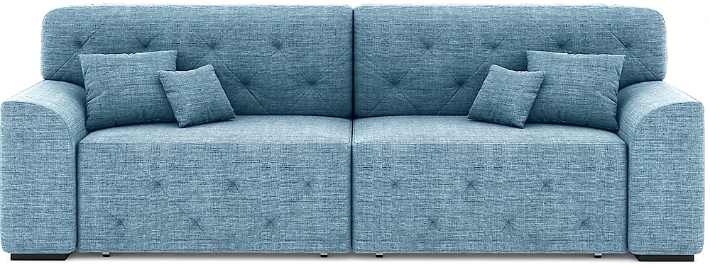 Синий прямой диван Вегас Кантри Дизайн-20