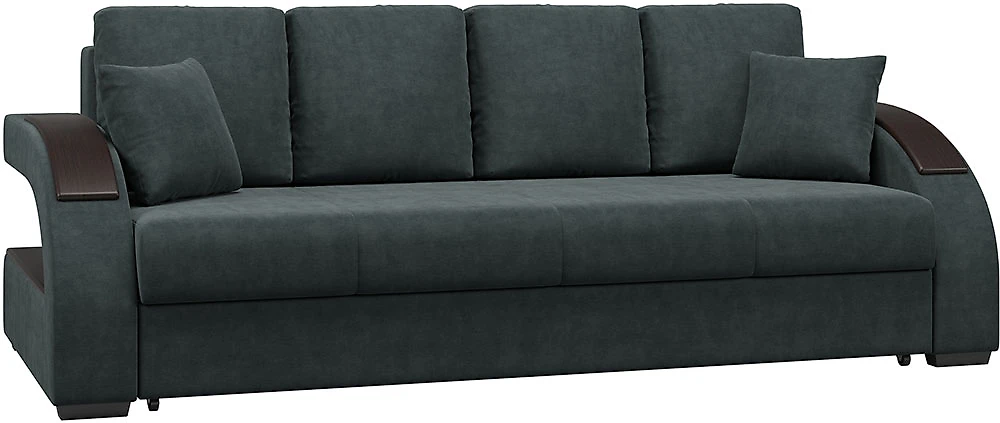 Серый диван еврокнижка Верона Плюш
