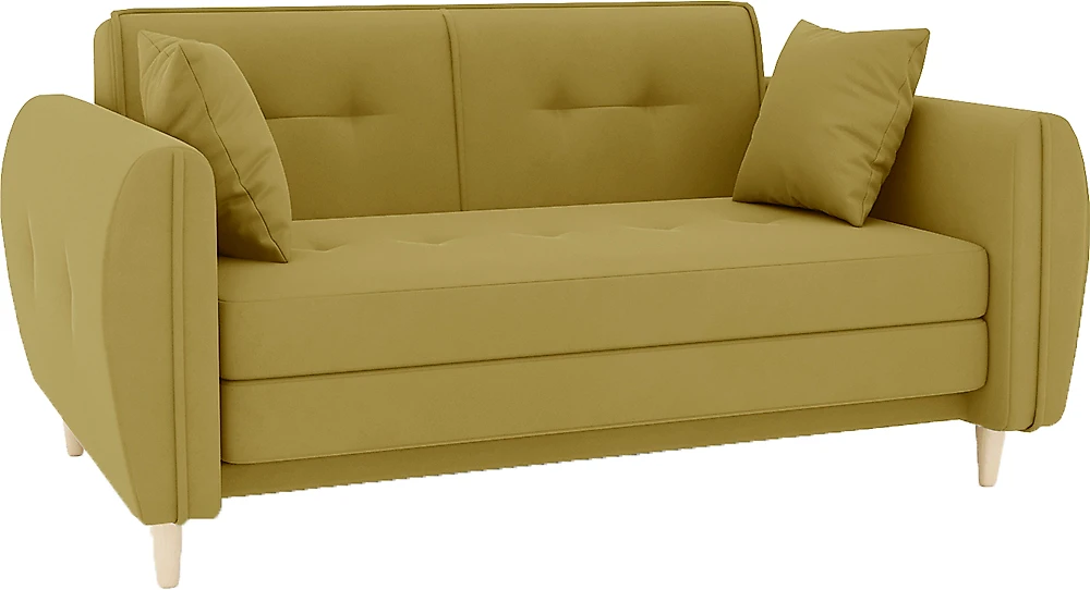Жёлтый детский диван Анита Плюш Дизайн-1