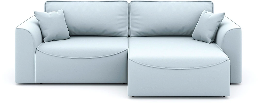 Угловой диван с подушками Рафаэль Плюш Дизайн-2