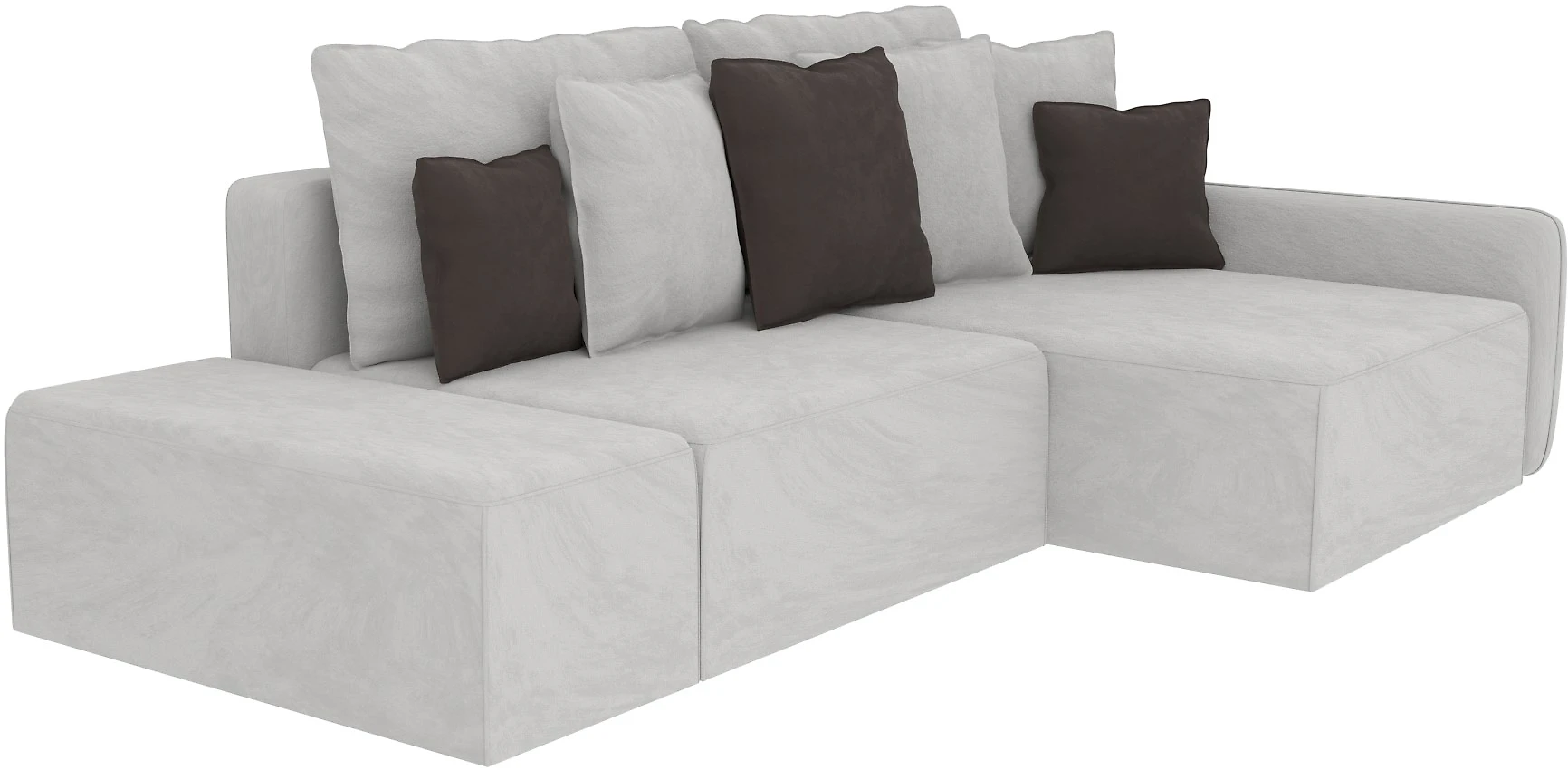 Угловой диван с канапе Портленд Дизайн 5
