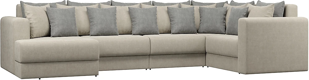 Угловой диван с креслом Манхеттен-П Дизайн 6