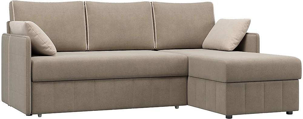 Угловой диван с правым углом Слим Дизайн 1