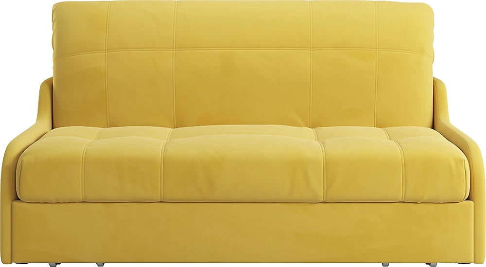 Жёлтый прямой диван Токио Плюш Еллоу