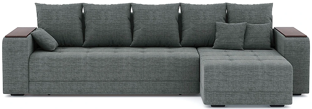 Угловой диван с подушками Дубай Кантри Дизайн-6