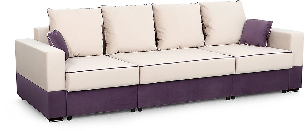  двуспальный диван аккордеон Бостон Крем Виолет