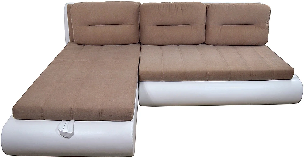 Угловой диван из ткани антикоготь Кормак Лагуна