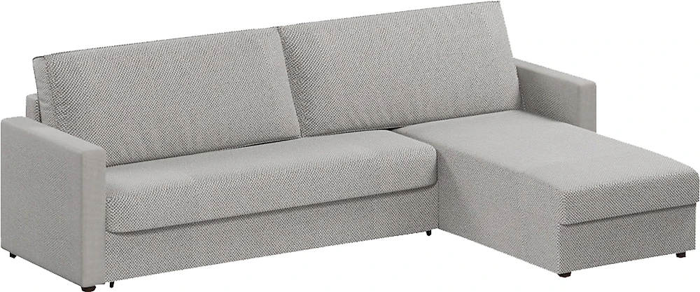 Угловой диван с левым углом Дублин Амиго Грей