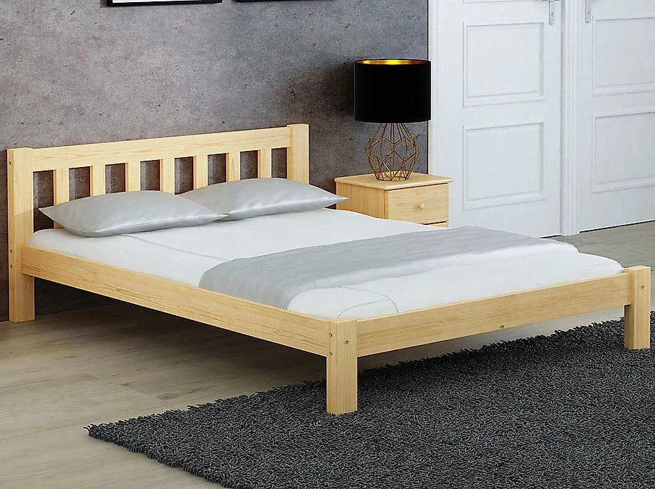 Кровать в современном стиле Коринф 160х200 с матрасом