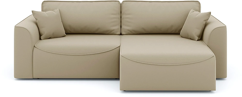 Угловой диван с подушками Рафаэль Плюш Дизайн-17