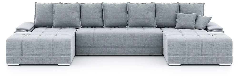  угловой диван с оттоманкой Nordviks П-образный Кантри Дизайн-5