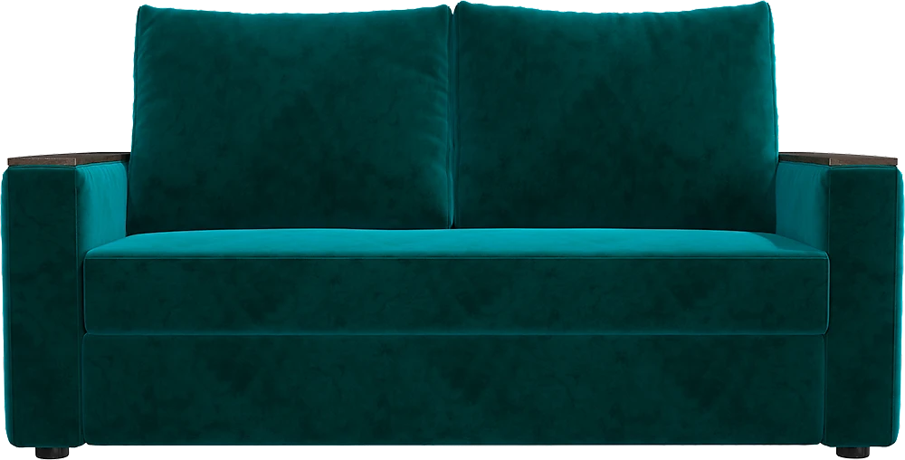 Выкатной диван с ящиком для белья Майами Азур