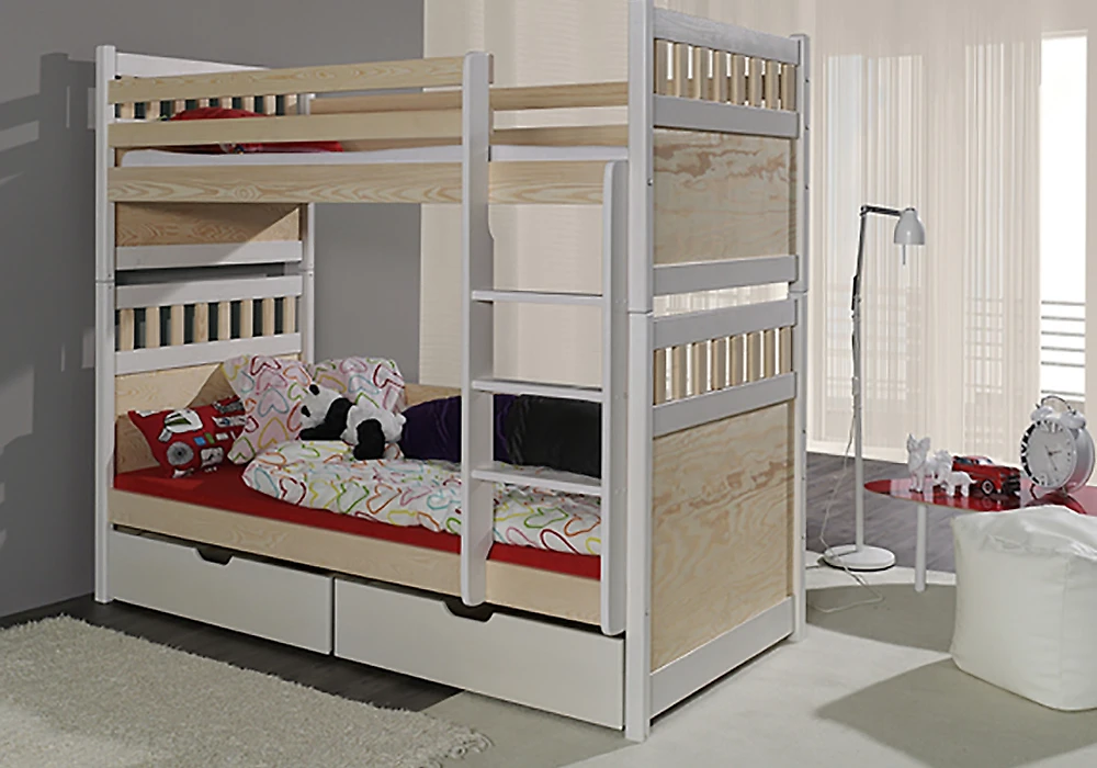 детская двухэтажная кровать Изабель