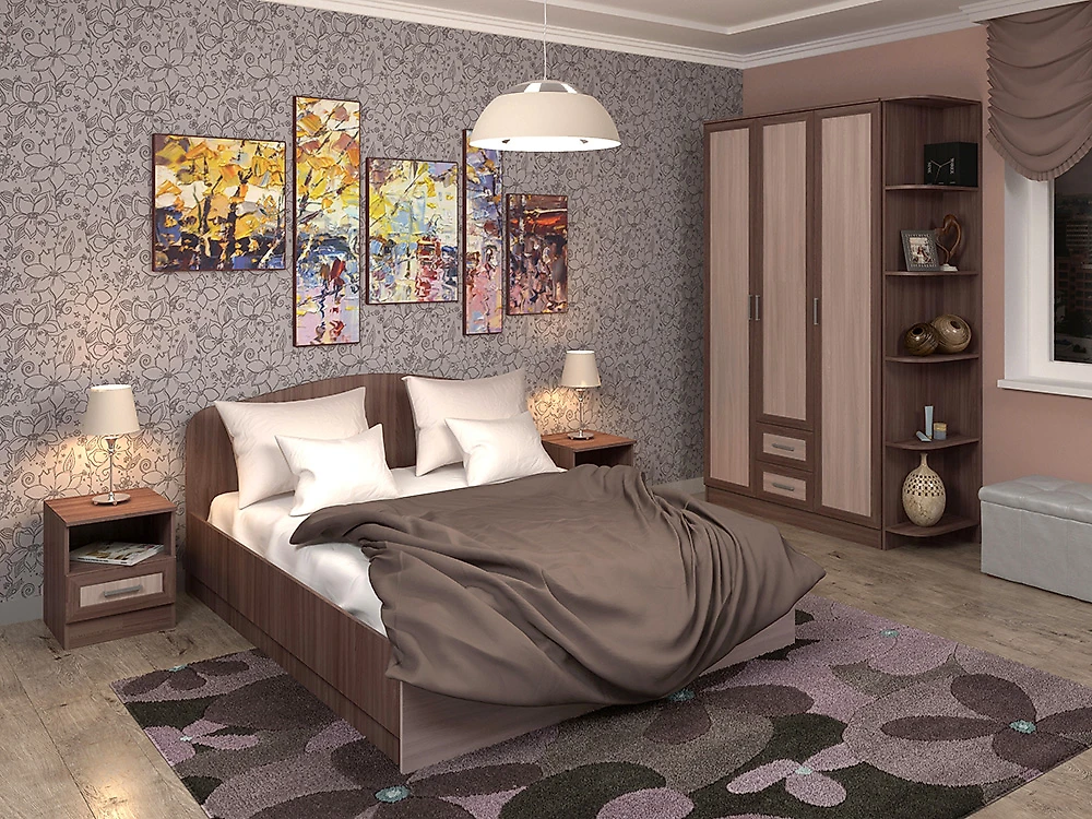 Модульная спальня  Тавла-14 М Дизайн-2