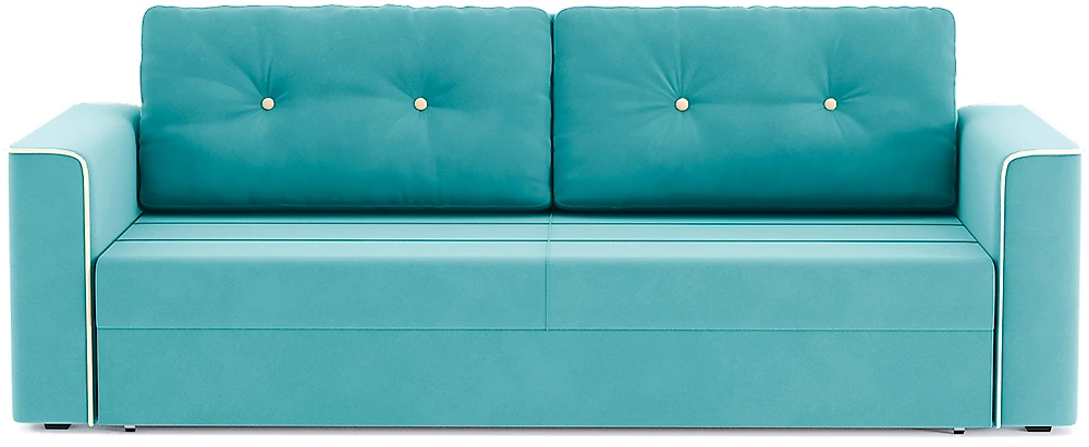 Синий прямой диван Принстон Дизайн 8
