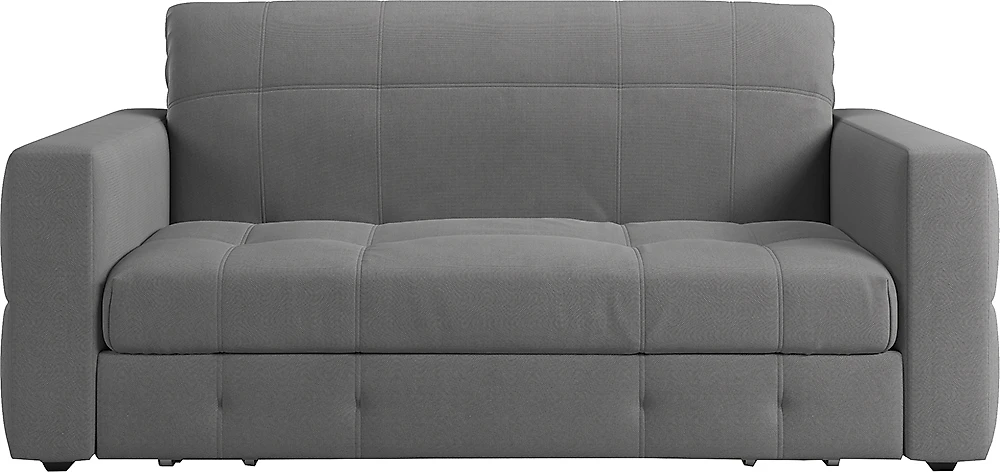 Прямой диван серого цвета Соренто-2 Плюш Грей