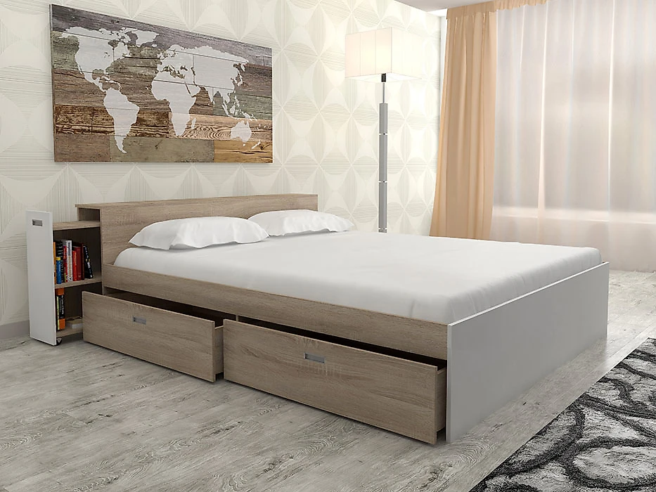 Кровать в современном стиле Бриз-3