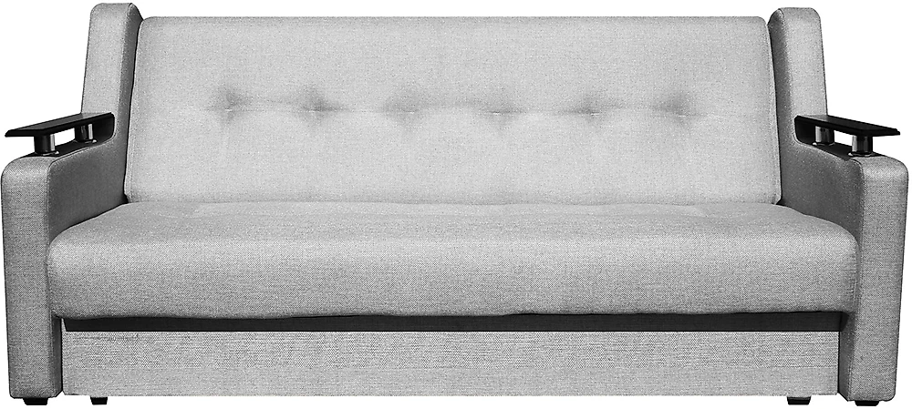 Прямой диван серого цвета Сенатор СПБ Дизайн 2