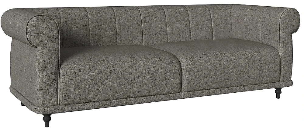 Прямой диван серого цвета Вискафорс Кантри Дизайн 4